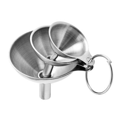 KG-175 Stainless Steel Funnel 3 Pcs Set